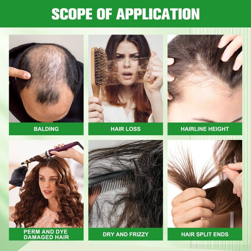 🌿 Batana & Rosemary Shampoo | Hair Thickening Duo ✨ Fluffy & Frizz-Free