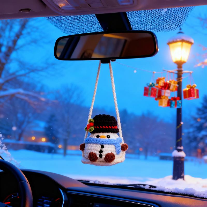 Handmade Christmas Car Hanging Decor