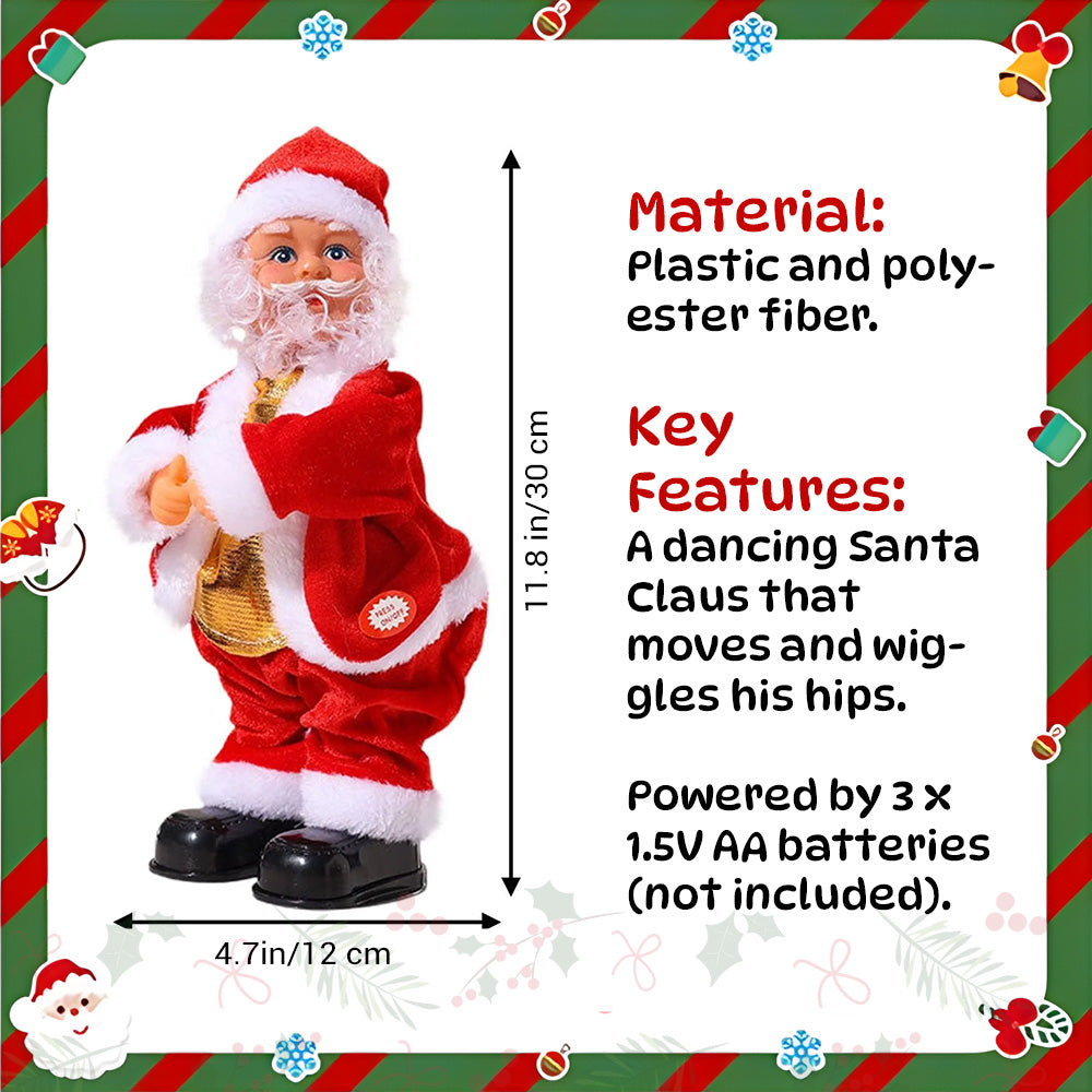 🎄Christmas Hot Sale🔥 -Santa Claus toy music dancing