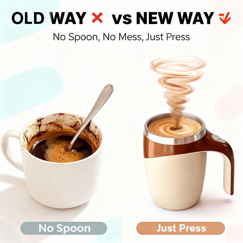 🔥Magnetic Automatic Self-Stirring Coffee Mug