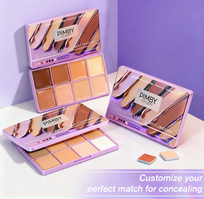 Evanesce Soft Matte Cream Concealer 8-Shade Fade Palette