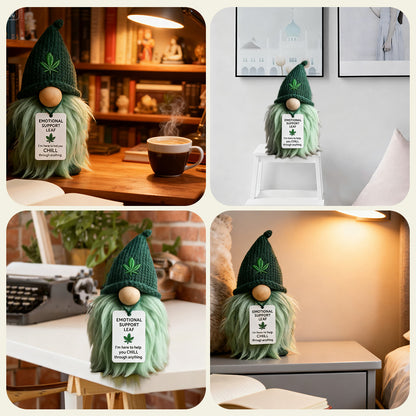 🌿💚 Emotional Support Weed Gnome – Your Little Cannabis Companion