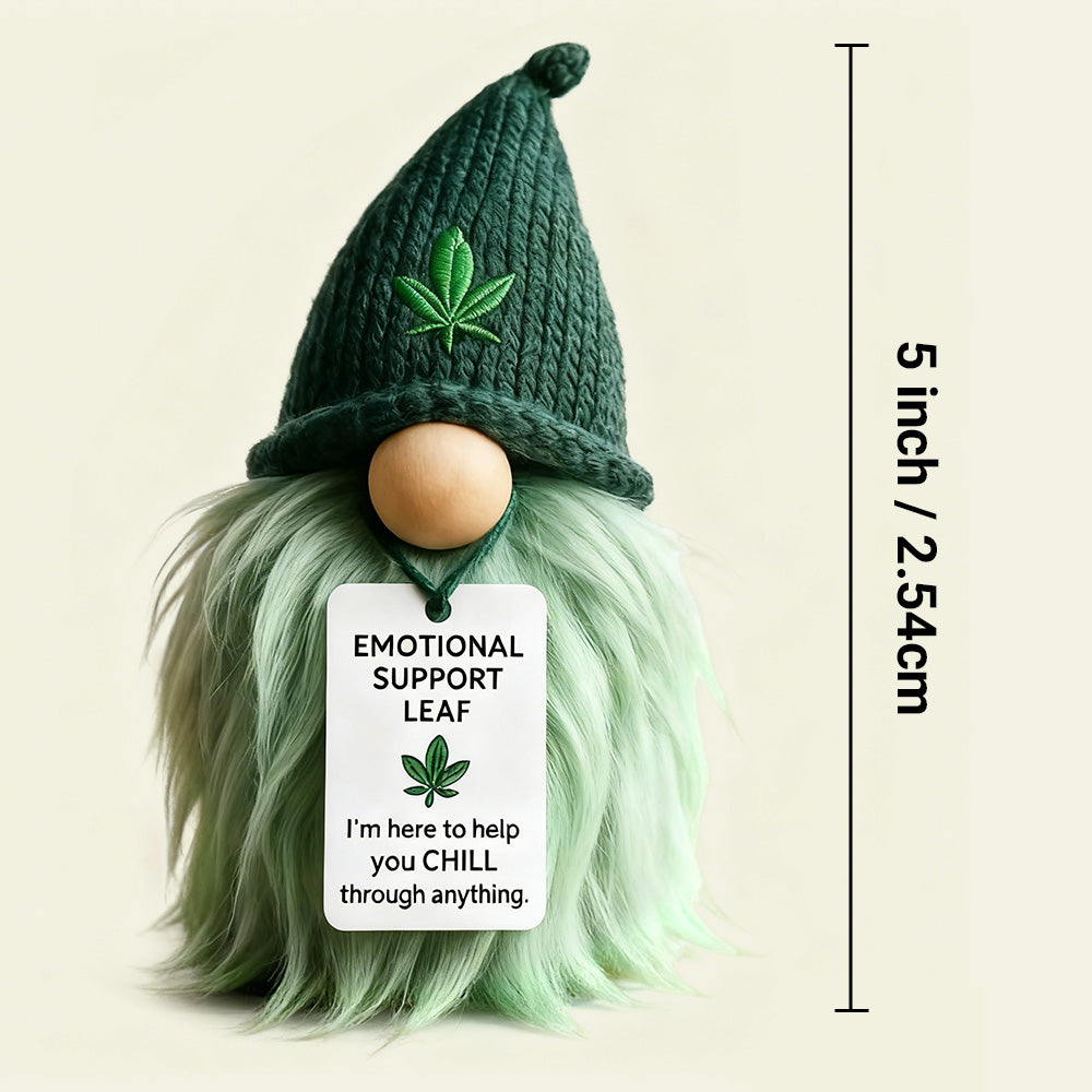 🌿💚 Emotional Support Weed Gnome – Your Little Cannabis Companion