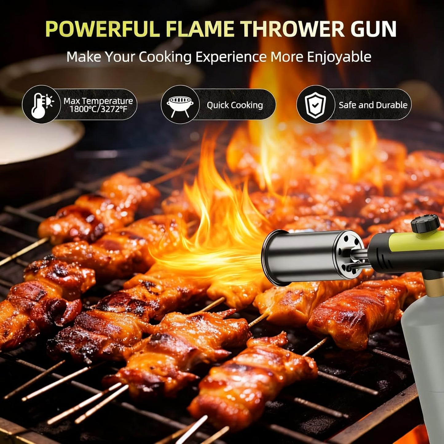 🔥One-Touch Propane Torch — Blaze Fast, Safe, and Powerful