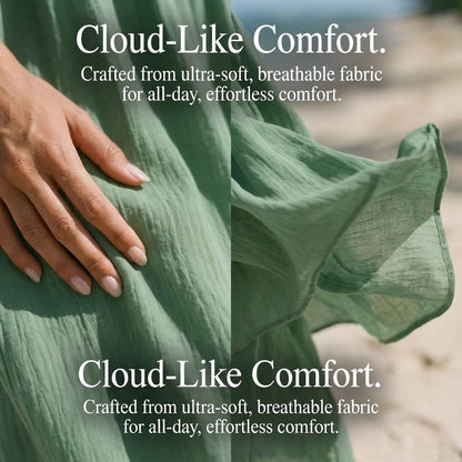 Women's Solid Color Backless Cami Dress