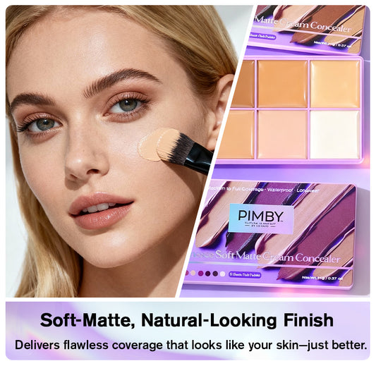 Evanesce Soft Matte Cream Concealer 8-Shade Fade Palette