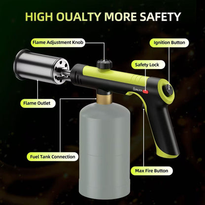 🔥One-Touch Propane Torch — Blaze Fast, Safe, and Powerful