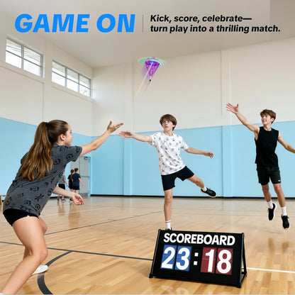 🔥2025 New Adjustable Hand Operated Flying Orb Ball Drone with LED Lights