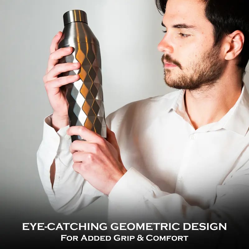 Stainless Steel Double-Wall Vacuum Insulated Cocktail Shaker