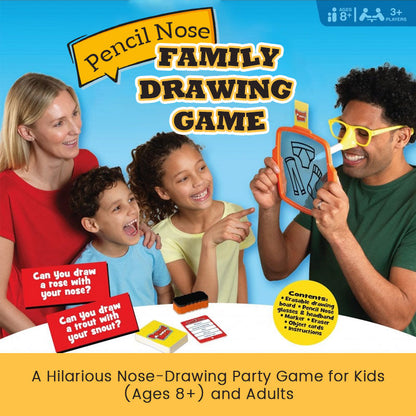 49% discount on the last day-Pencil Nose Family Drawing Game