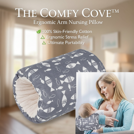 Baby nursing arm pillow, made of soft cotton
