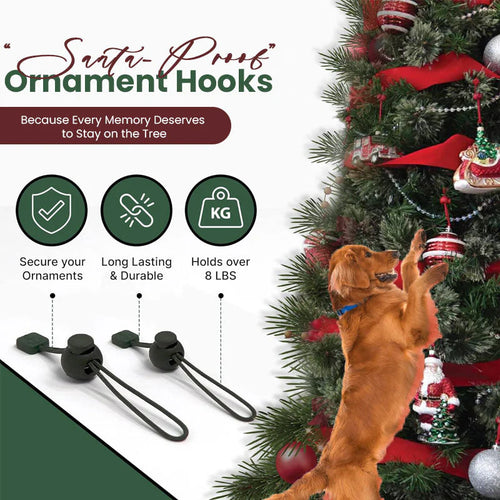 🎅✨ “Santa-Proof” Ornament Hooks
