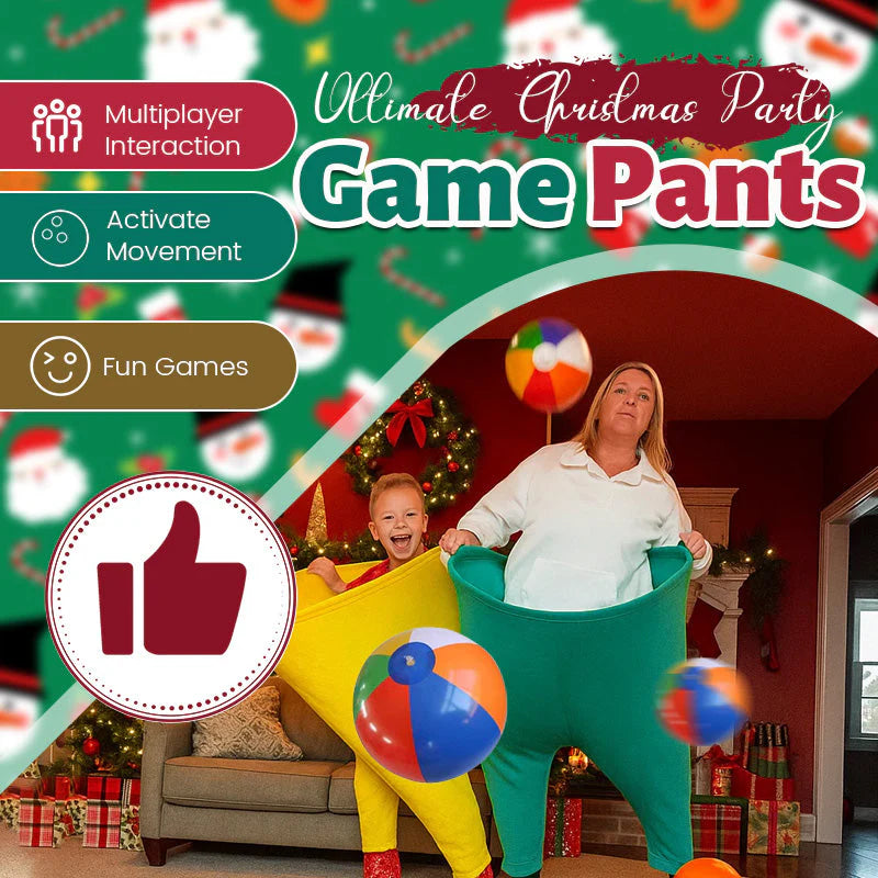 🎅😂 The Ultimate Christmas Party Game Pants