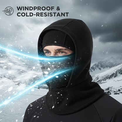 Outdoor Winter Warm Hat Neckband Integrated