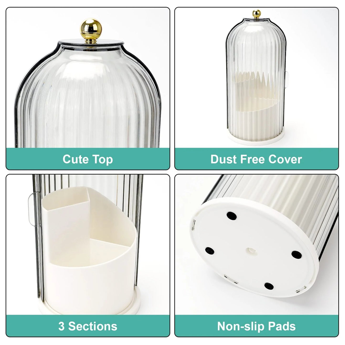 🔥Hot Sale 49% OFF✨Sliding Lid Toothbrush Organizer