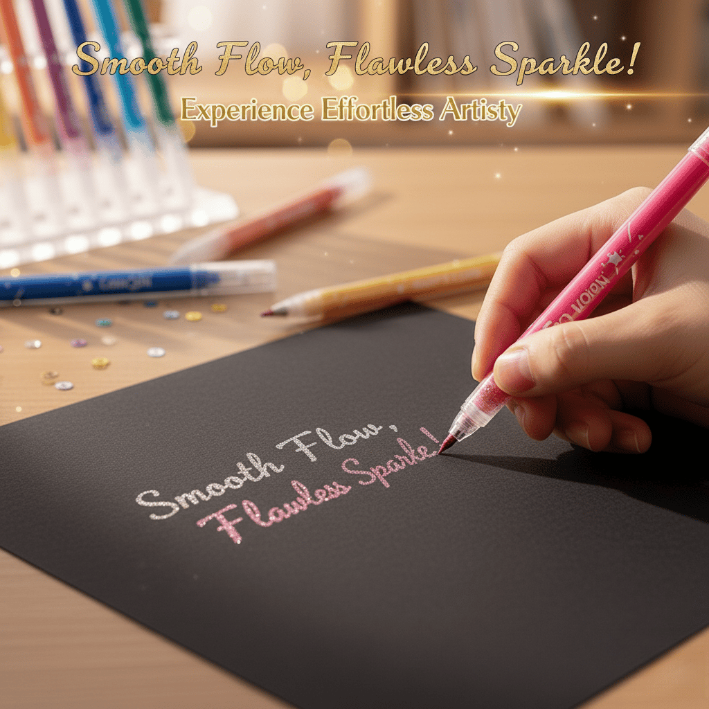 Black Friday Big Promotion Save 49%🔥-Metallic Vibrant Sparkle gel pens