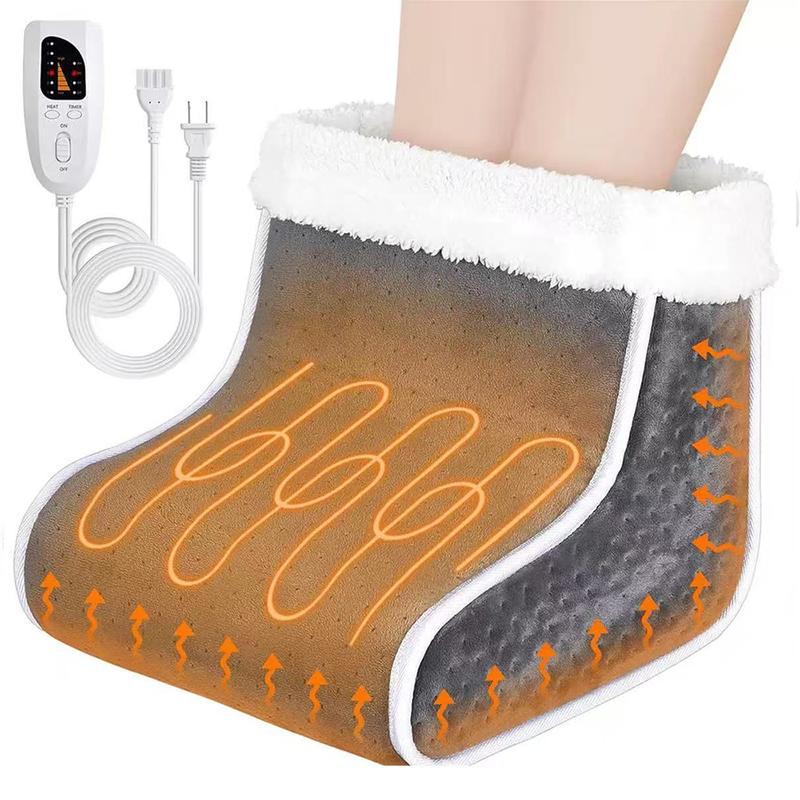 Electric foot warmer, quickly heats up foot pads