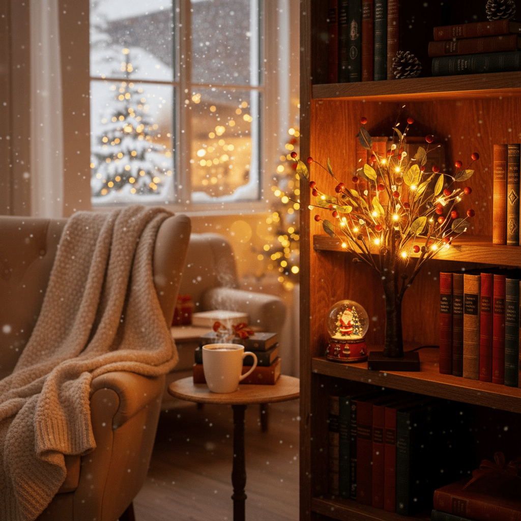 🎄LED Berry Tree Lamp