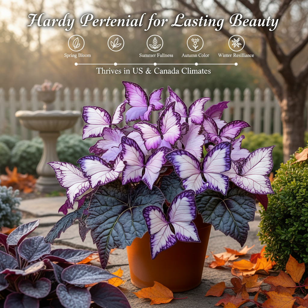 🦋 Butterfly Leaf Hosta Seeds: Add a Touch of Whimsy to Your Garden!