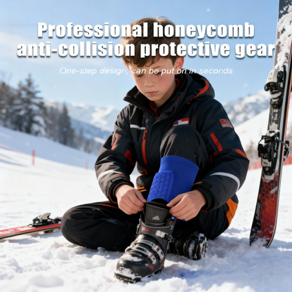 Professional shockproof shin guards integrated design