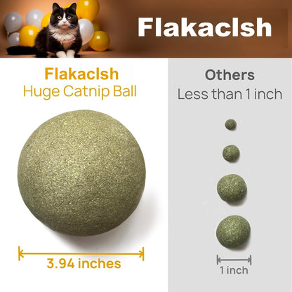 🐱The "Unstoppable" Giant Catnip Ball (3.94inch)