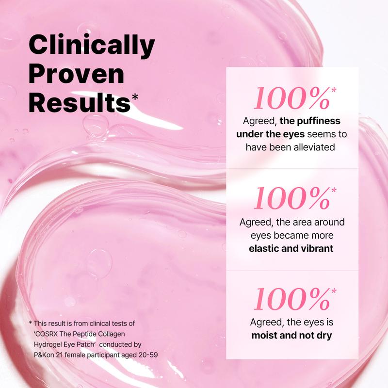 ✨👀Peptide Collagen Hydrogel Eye Masks (60 pieces)