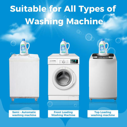 Washing machine cleaner and descaler