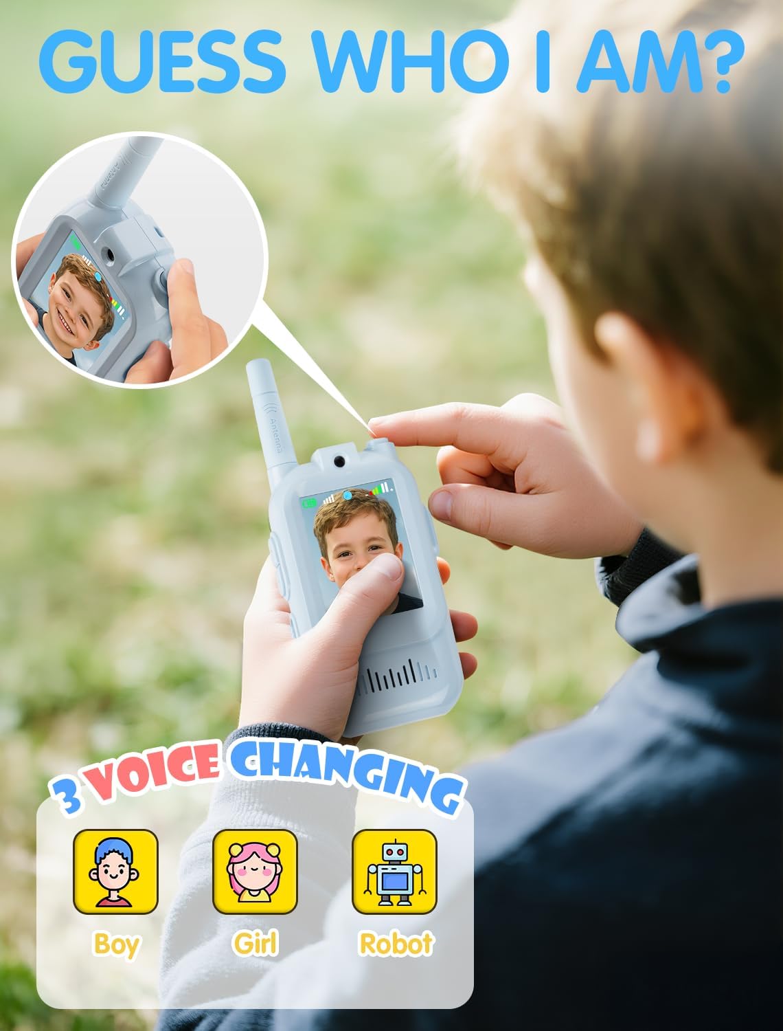 Children's walkie-talkie with video