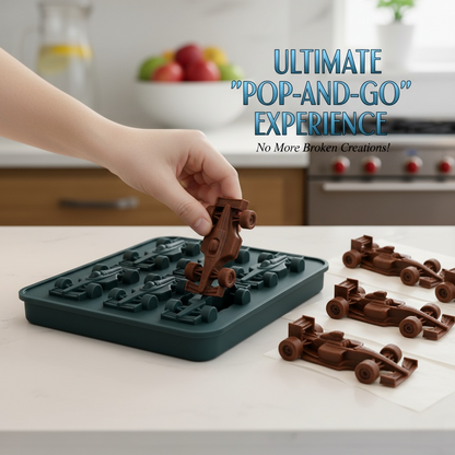 F1 ice mold- racing car silicone mold