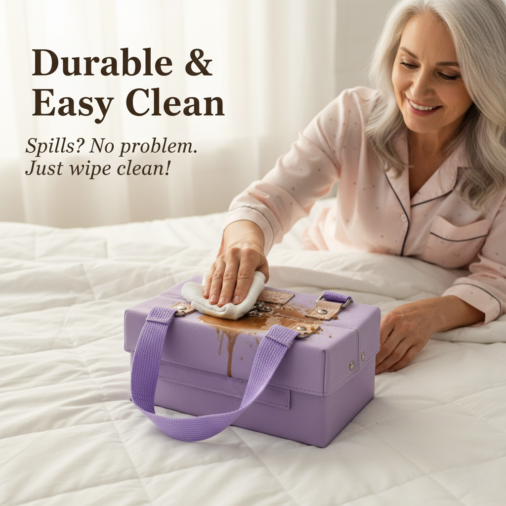 🛋️Foldable makeup storage bag-Declutter and Enjoy Your Quiet Time!