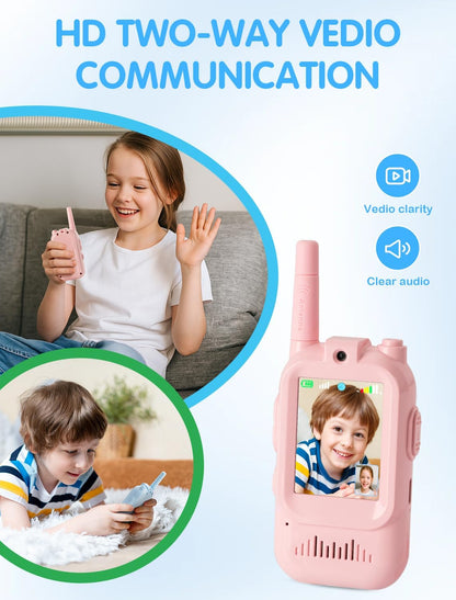 Children's walkie-talkie with video