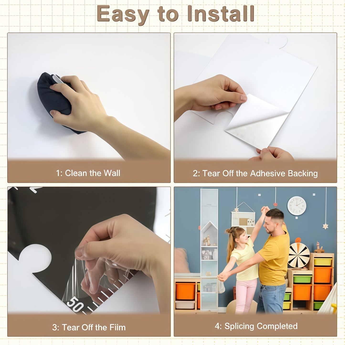 ✨👶Children's Height Measuring Mirror - Wall Mirror