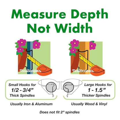 💐Tool-Free Railing Plant Holder: Create Your Dream Deck Garden