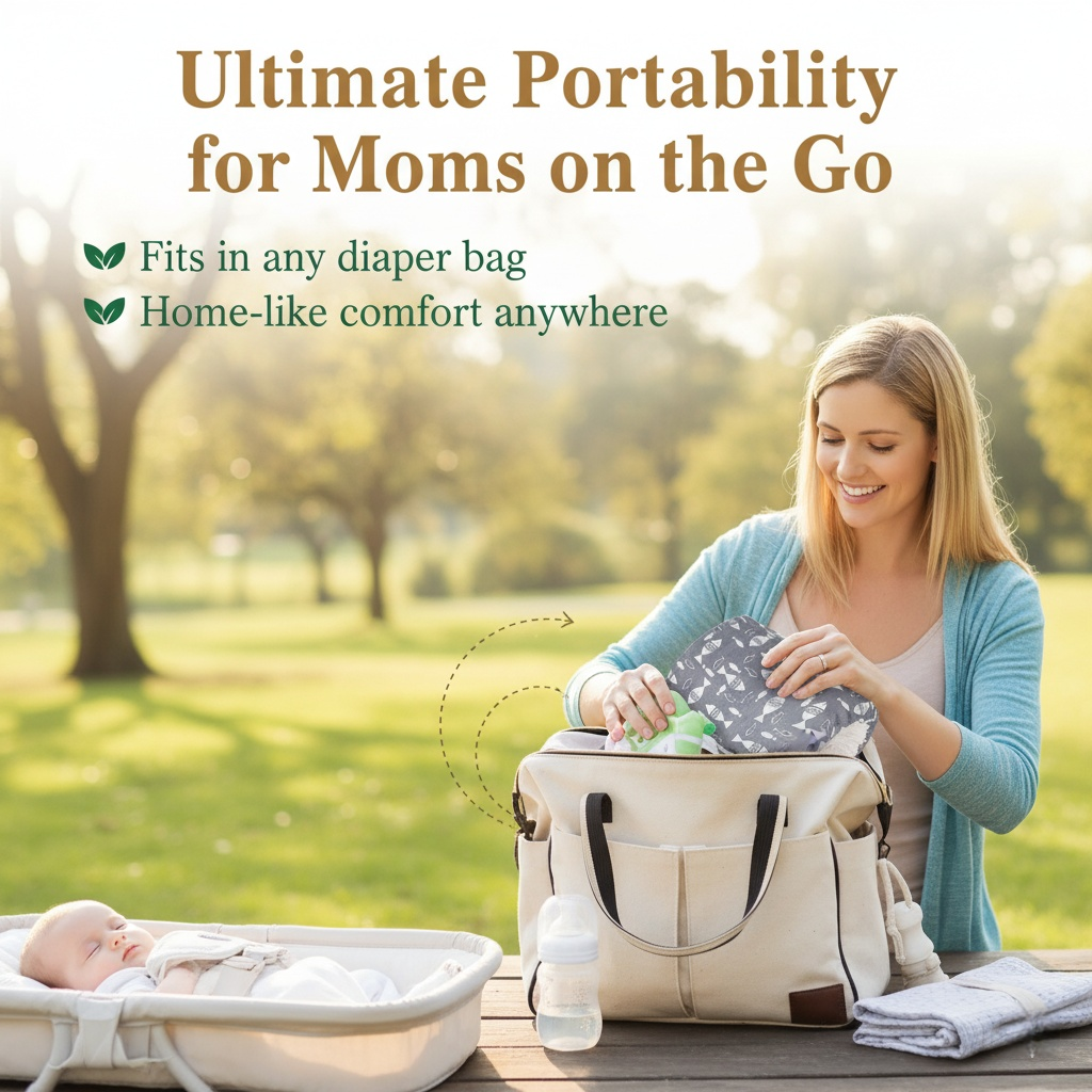 Baby nursing arm pillow, made of soft cotton