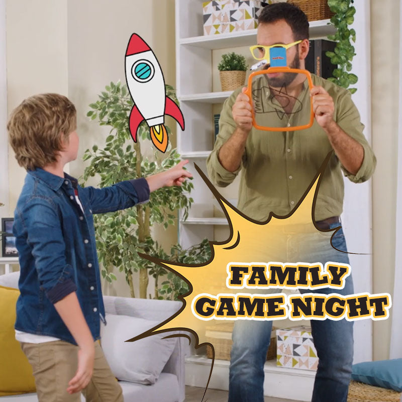 49% discount on the last day-Pencil Nose Family Drawing Game