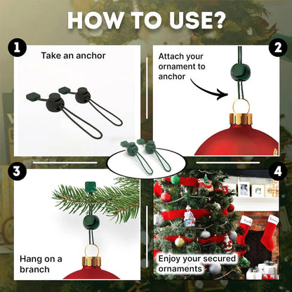 🎅✨ “Santa-Proof” Ornament Hooks