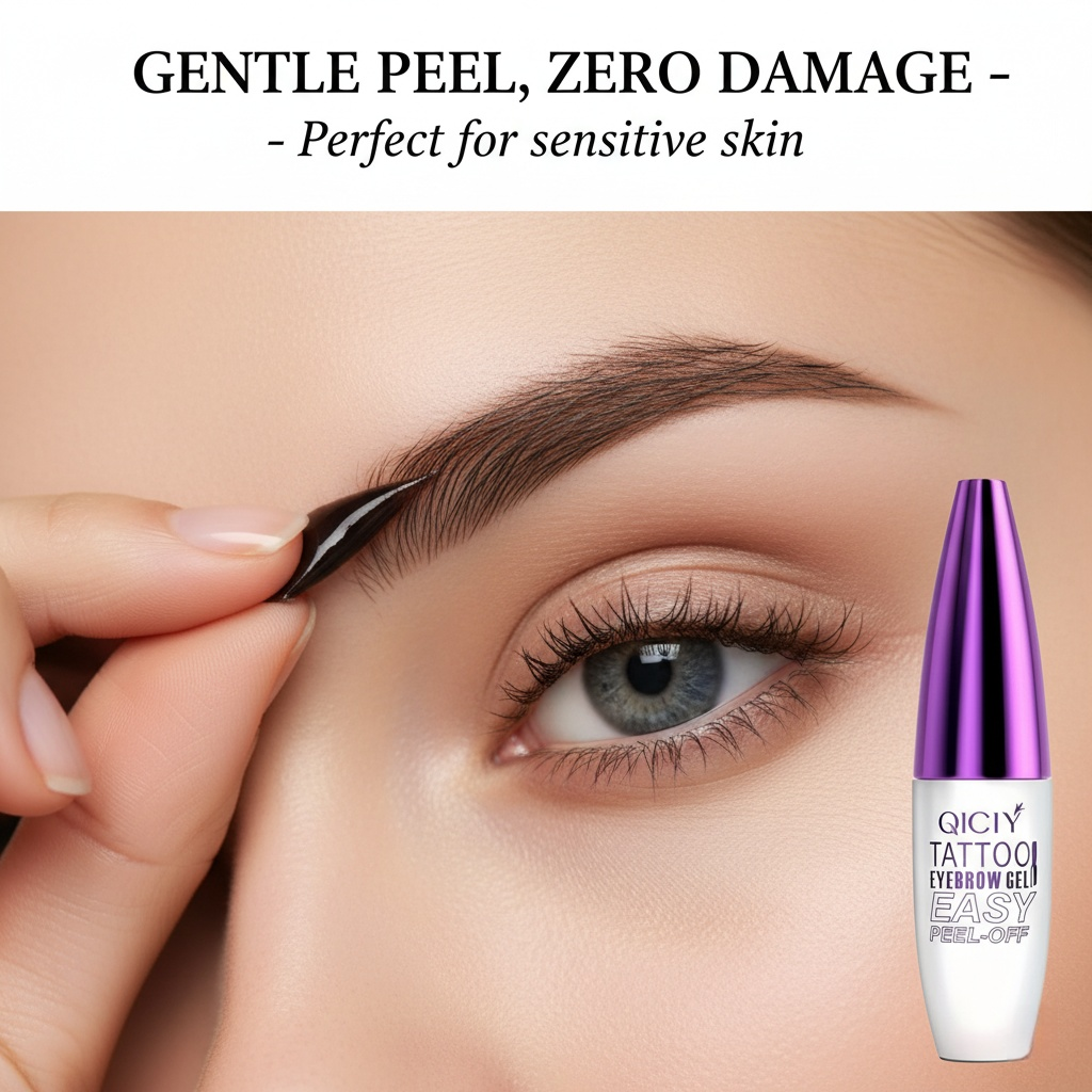 Easy-to-remove eyebrow gel - waterproof and sweatproof