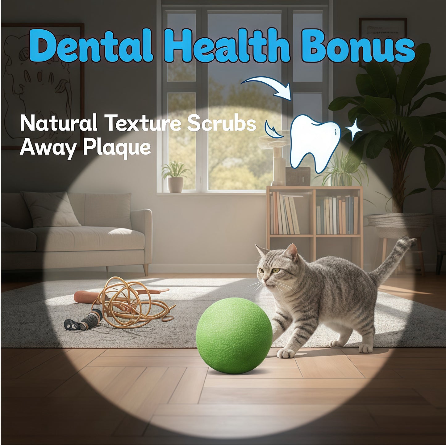 🐱The "Unstoppable" Giant Catnip Ball (3.94inch)