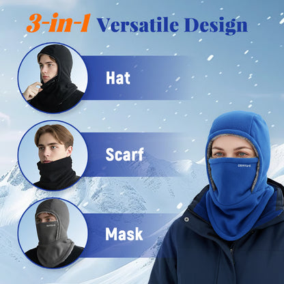 3-in-1 Thermal Windproof Balaclava