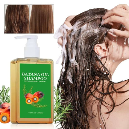 🌿 Batana & Rosemary Shampoo | Hair Thickening Duo ✨ Fluffy & Frizz-Free