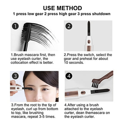 Electric eyelash curler