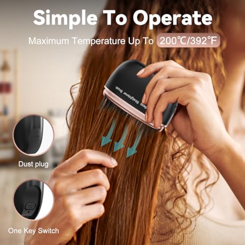 🔥Mini Cordless Straightening Brush🔥