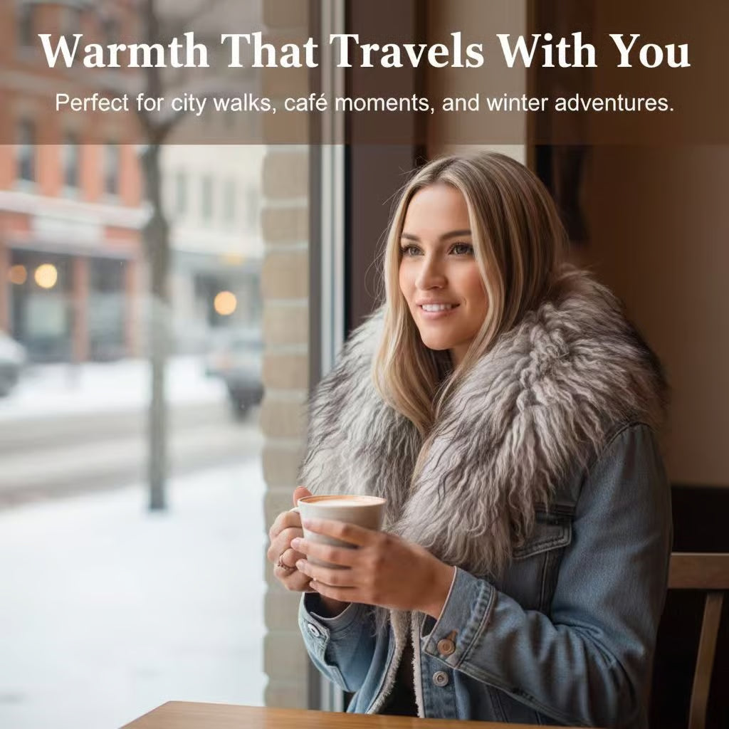 🧡100% Handmade Sheep hide collars