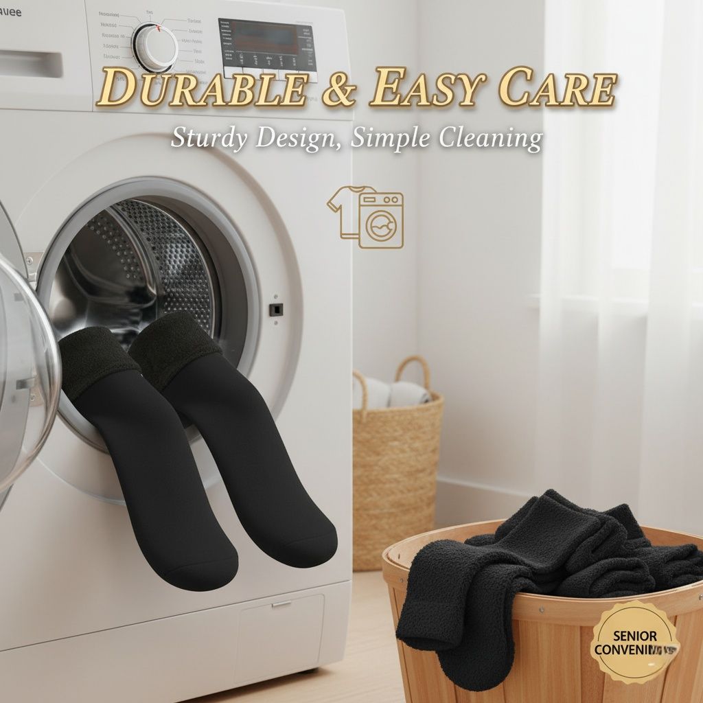 🧦 Warm and comfortable, ultimate enjoyment: High-quality thermal socks specially designed for those who are sensitive to the cold