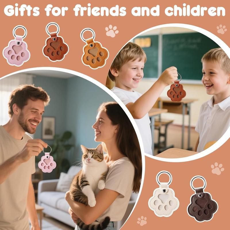 💖Leather Pet Memorial Keychain