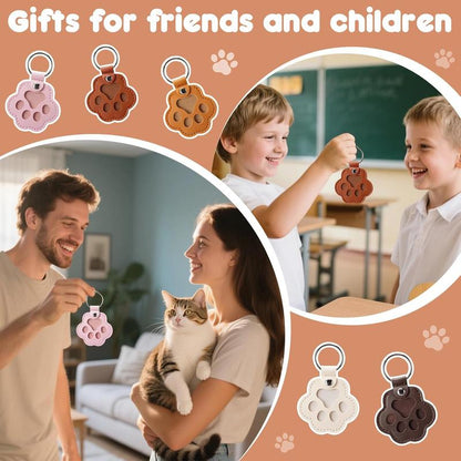 💖Leather Pet Memorial Keychain