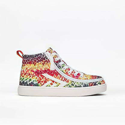 Children's/Toddler's high-top shoes with zippers