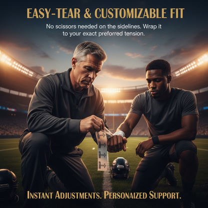 Wrist cross taping-"1% chance, 99% confidence"