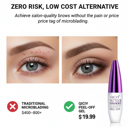 Easy-to-remove eyebrow gel - waterproof and sweatproof