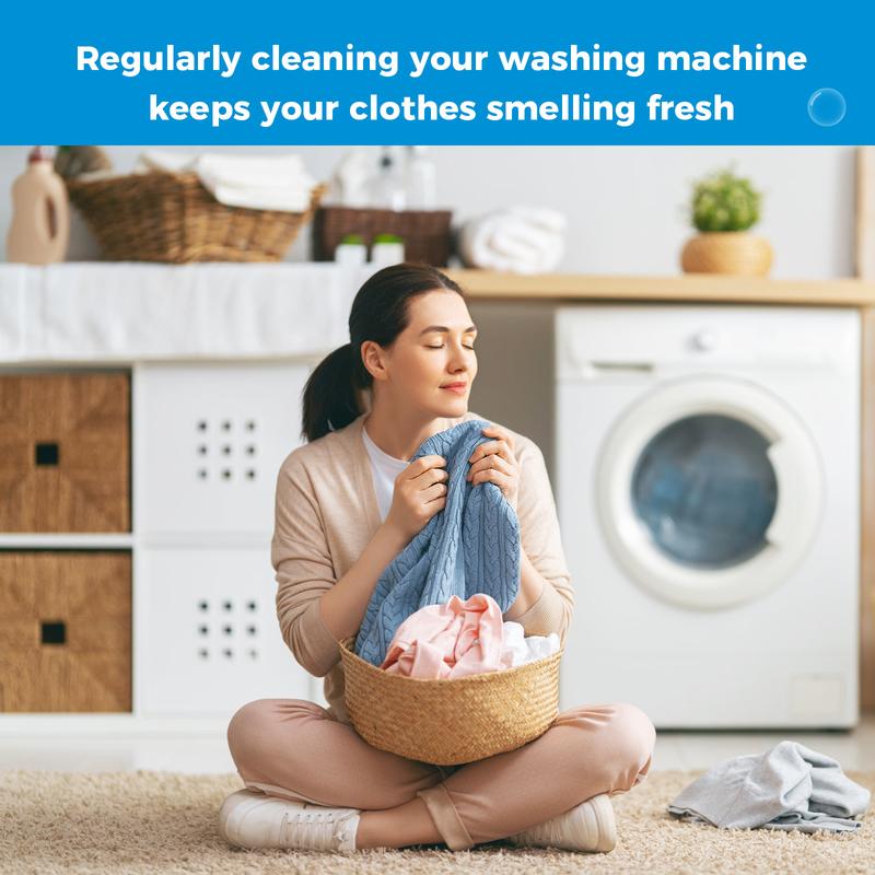 Washing machine cleaner and descaler